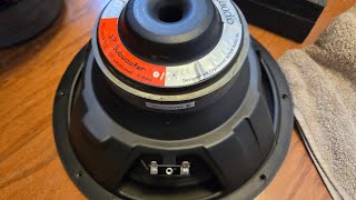 Polk Audio by DEI DB series 12" 4 ohm SVC Subwoofer for Truck, Home Theater or Marine/ Boat db1240