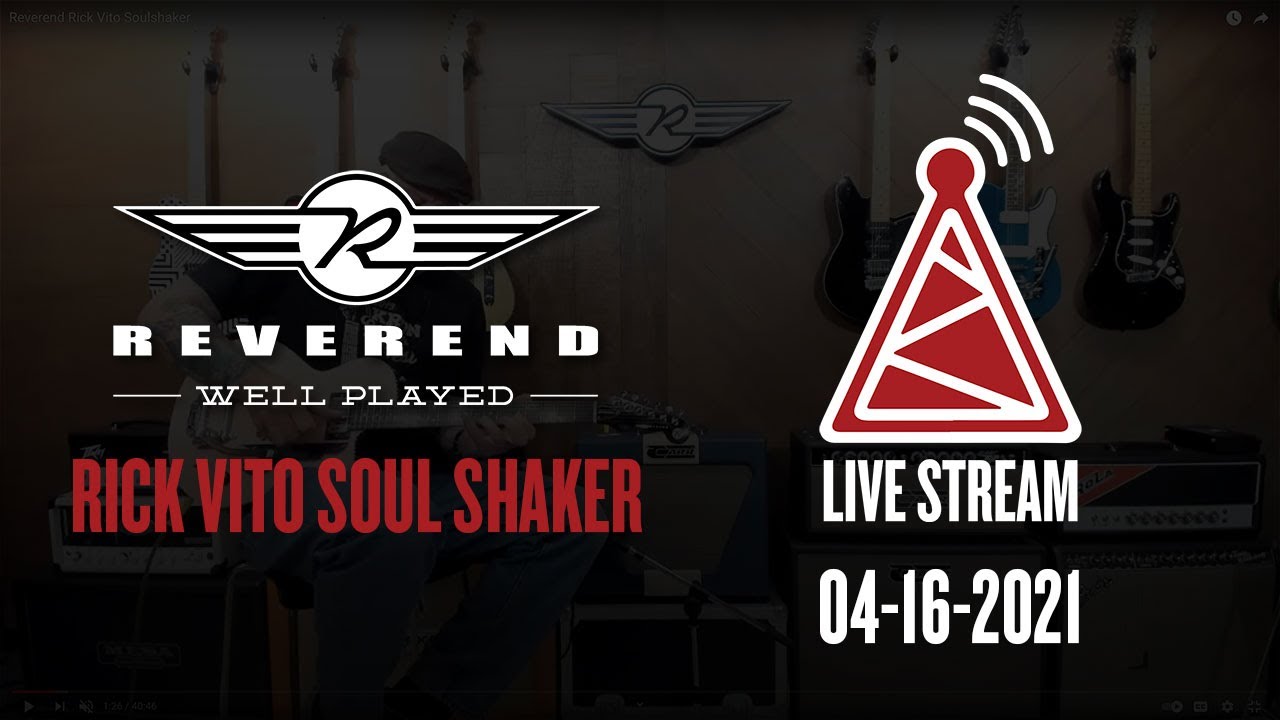 Reverend Rick Vito Soulshaker Reverend Rick Vito Soulshaker