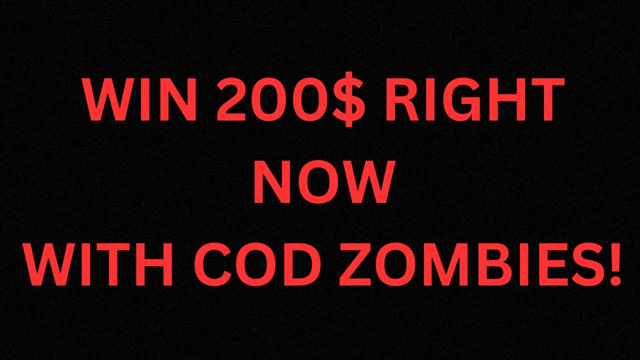 Epic CoD Zombies Challenges: Win Big Cash Prizes - Are You Up For The Challenge!?