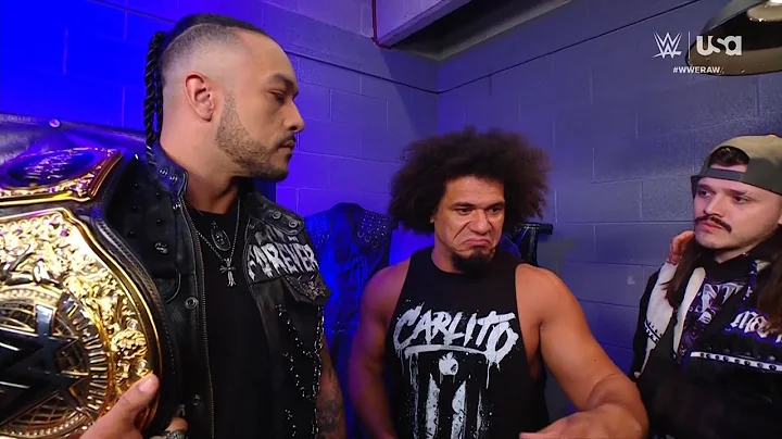 The Judgement Day, Carlito backstage promo WWE Raw May 13 2024