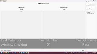 Window Resizing Testing
