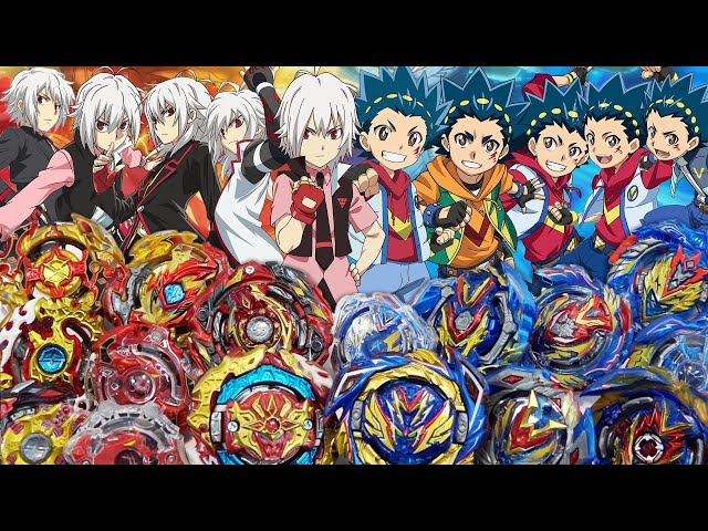 歴代スプリガンシリーズバトル！【ベイブレードバースト超ゼツ】ALL