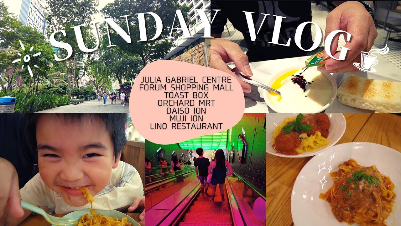 Sunday Vlog in Singapore | Kids Enrichment, Toast Box & More!