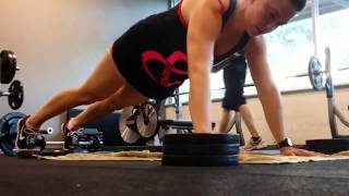 Plyometric pushups