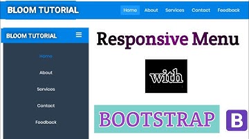 Responsive Navbar || Bootstrap Navbar