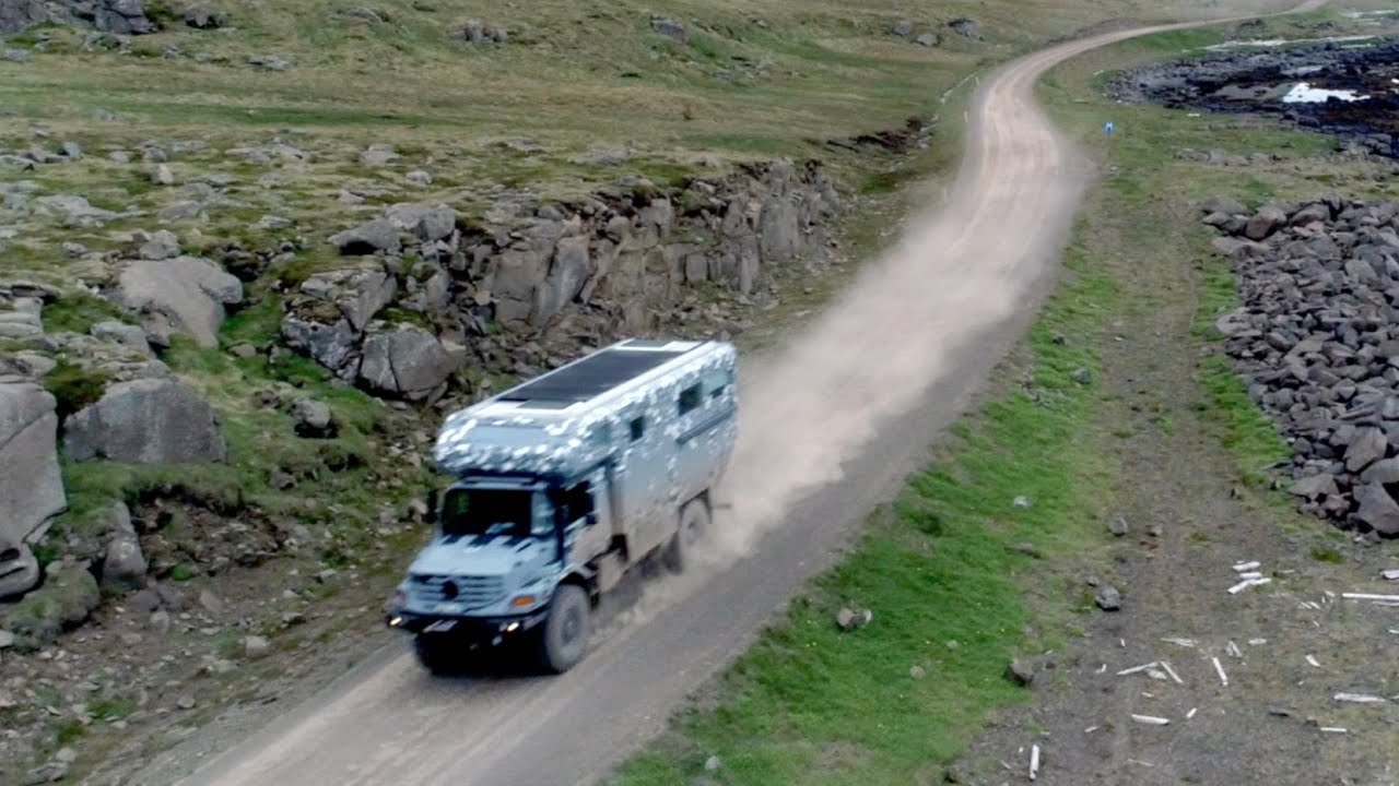 Mercedes Benz ZETROS 4x4 EXMO - EXPEDITION ICELAND (15) Way up North ...