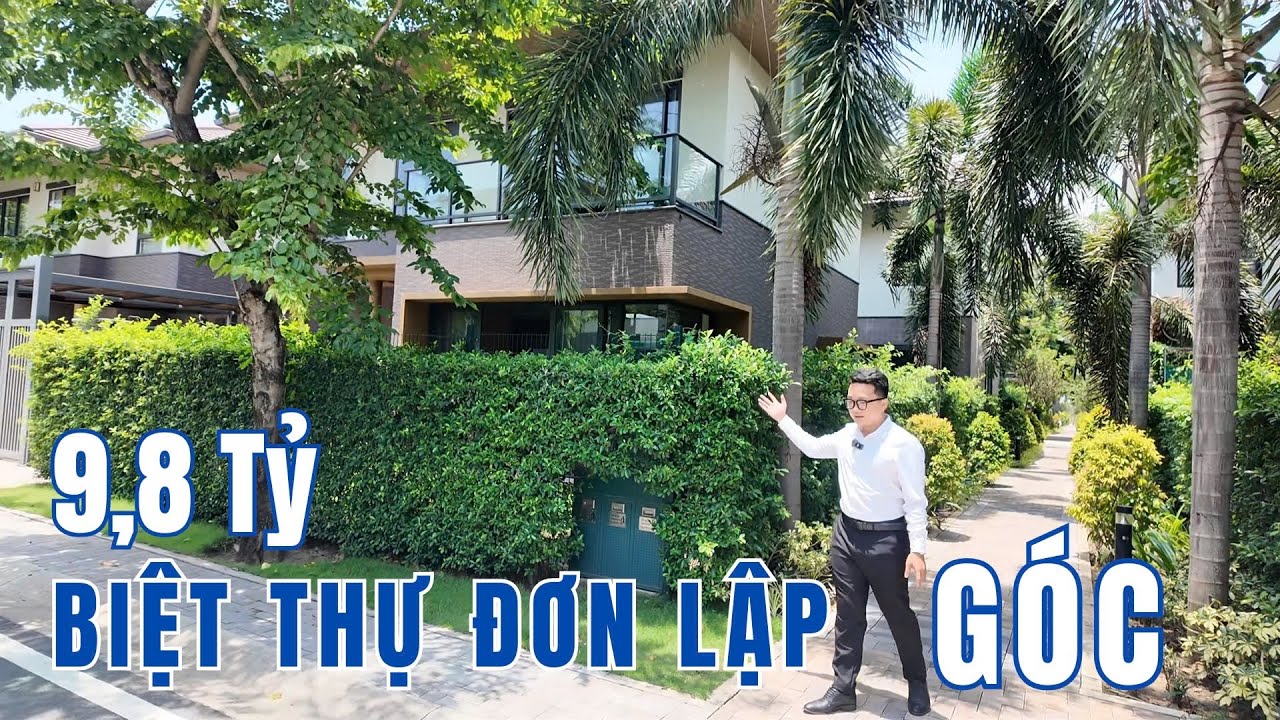 Biệt thự đơn lập Waterpoint Giá TỐT | Vị trí GÓC BÌA gần clubhouse hồ bơi công viên.