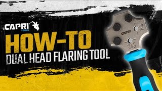 How-To Dual Head Flaring Tool 4.75 Mm Din And 316 Sae