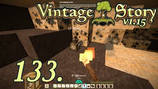 Blast Mining Zinc and Black Coal (2/2) - Let's Play Vintage Story 1.15 Part 133 - Winter Season
