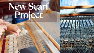 Starting A Special Scarf For My Daughter On The Rigid Heddle Loom (emotional)
