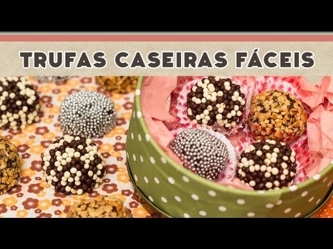 Trufas Caseiras Fáceis (de Chocolate) - Receitas de Minuto EXPRESS #39