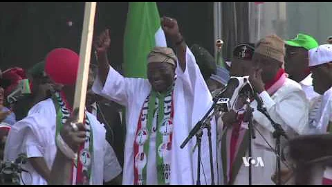 Nigeria's Goodluck Jonathan Faces Stiff Re-election Challenge