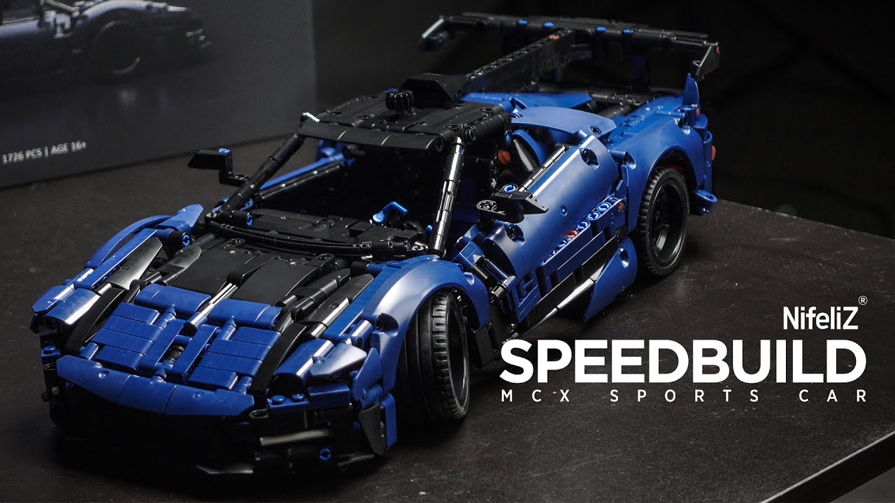 Nifeliz MCX Race Car Building Set | Speed Build | Display Set