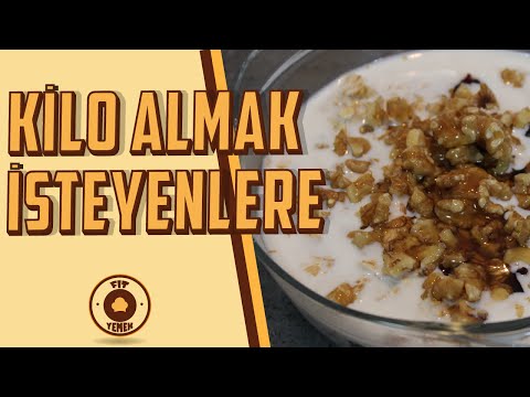 Kilo Aldıran Yulaf Ezmesi Tarifi - Yüksek kalorili! | Fit Yemek