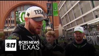 Stars Fans Pack Aac Plaza With Confidence Ahead Of Game 1