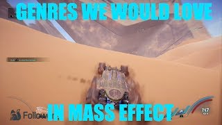 4 Genres We Would Love Mass Effect to Explore
Mass Effect series is a great RPG game, but we here at Mass Effect Follower thought of a few other Genres we would love to see Mass Effect in
Dont forget to go to insertcoinclothing.com and use ICMEF20 to get 20% off your order
Mass Effect Follower covers the latest Mass Effect: Andromeda news, Mass Effect Lore, Mass Effect Top 10s, and more Mass Effect goodness!
Click to Subscribe - http://bit.ly/SubscribeForMassEffectNews
Follower Giveaways Every Month http://follower.gg/giveaway/
Twitter - https://twitter.com/N7Follower
Twitch - http://www.twitch.tv/FollowerEntertainment
Source(s)
Disclaimer: This channel, its videos, assets, and staff has no affiliation with Bioware, Electronic Arts, or its products. MassEffectFollower is not a company. Its views, and opinions do not reflect those of any respected copyright owner, and balances on Fair Use laws. 4 Genres We Would Love Mass Effect to Explore