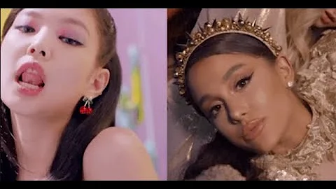 Netizens defend Jennie from anti-fan accusing her of copying Ariana's expression