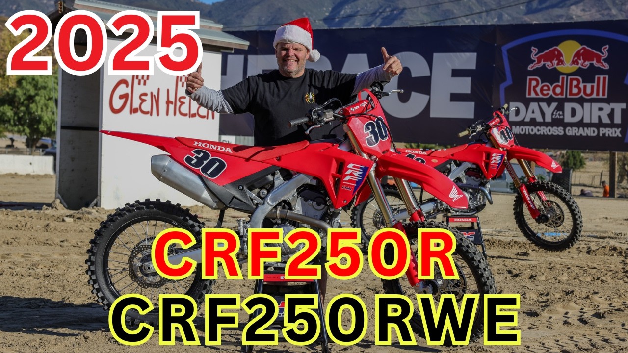 Honda's for Christmas? 2025 Honda Dirt Bikes! - YouTube