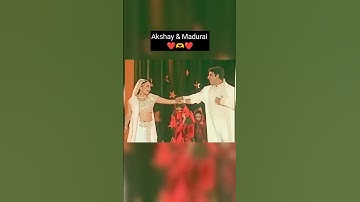 Madhuri Dixit & Akshay Kumar Through Back Dance Video #bollywood #bollywoodkanafusi #trendingnow