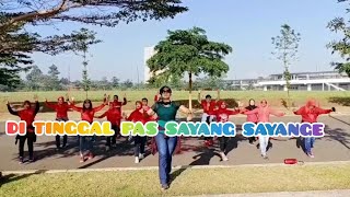 Ojo Nangis Lho,, 'DJ Ditinggal Pas Sayang Sayange' - Safira Inema ~ Senam Kreasi Choreo Hana Purnama
