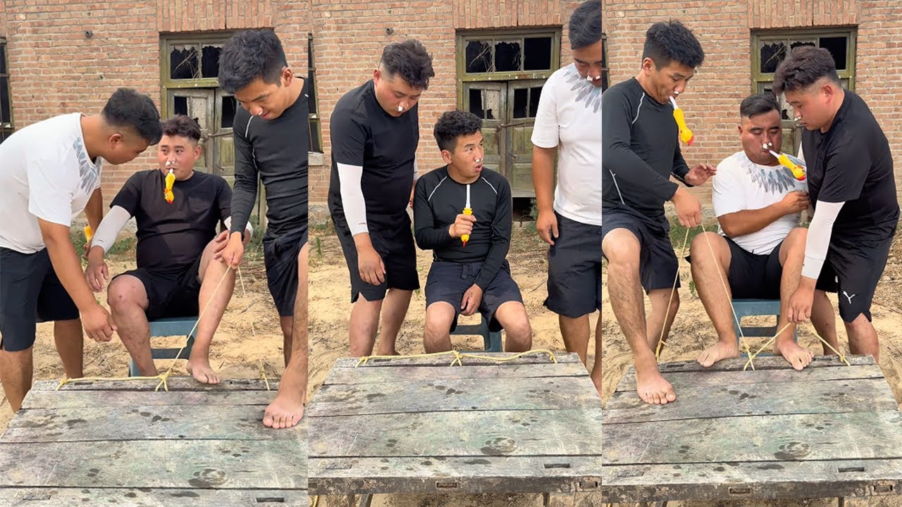 Double the pleasure with pressure on the pulse points, on the instep#funny#hilarious