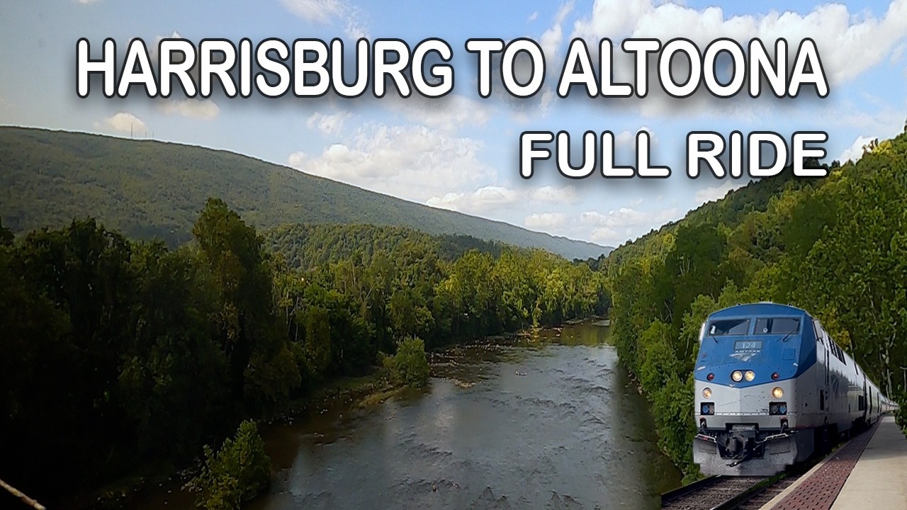 Full Ride: Harrisburg to Altoona on Amtrak's Pennsylvanian