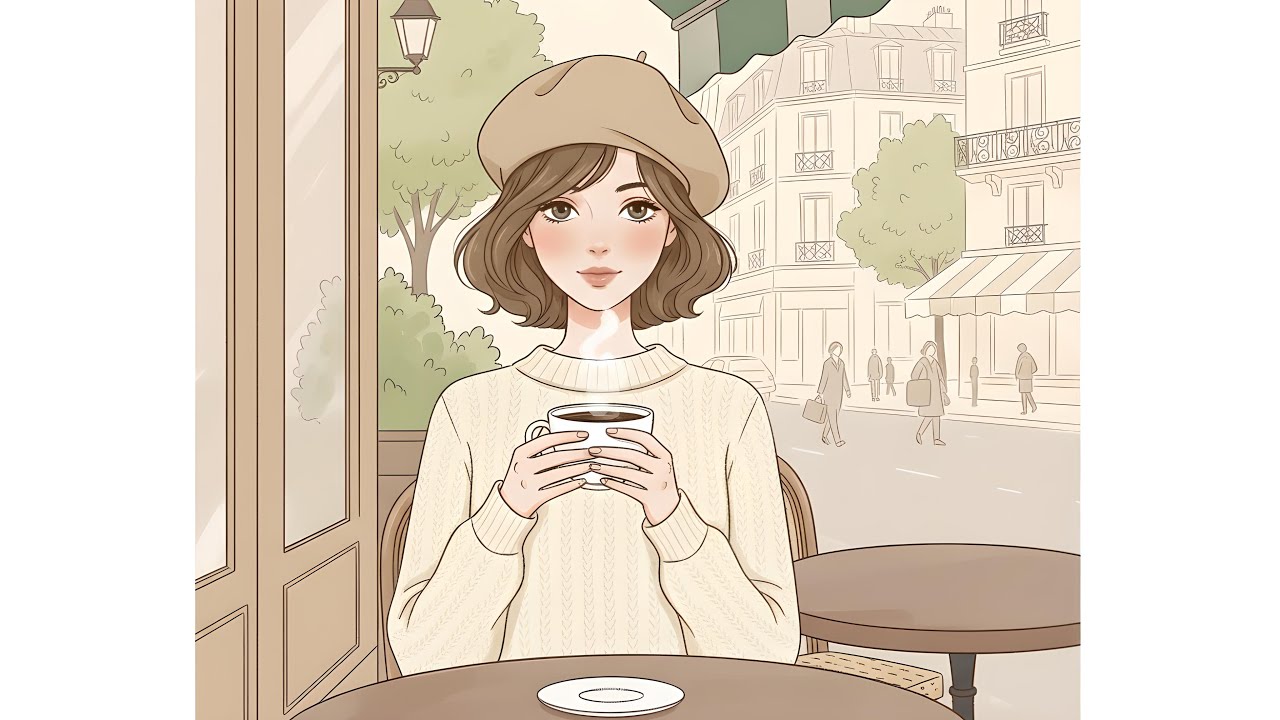 Cafe de Paris | French Vintage Jazz & Charming Café Scene | Relaxing Vibes Vol.1