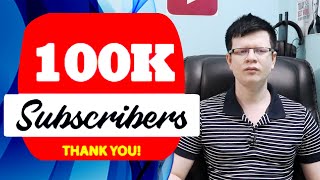 Thanks To My 100K+ Subscribers & Viewers |  Thank You For Your Cooperation And Support