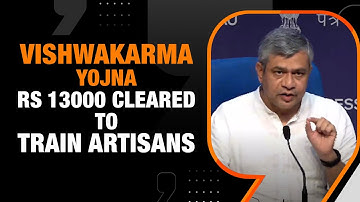 Vishwakarma Yojna: Rs 13000 Cr to Empower & Re-skill Masses | New E-Buses & Railway Projects | News9