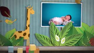 Custom Baby Birth Announcement Video 🍼 Edward | Miami Newborn Studio