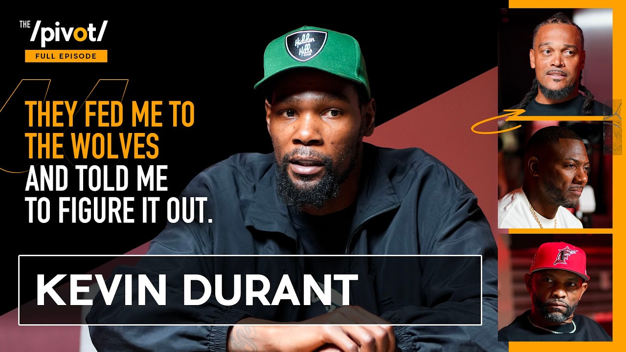 Kevin Durant NBA superstar on new chapter in Houston, directness on social media & family| The Pivot