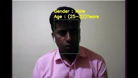 Python Gender and Age detection