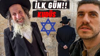 Yahudi Devleti İsrail'de İlk Günüm!!( Kudüs Ağlama Duvarı)-136🇮🇱