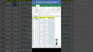 Number formatting exel | #programing #typing #app #hacker #hacks #coding #python #pythonprogramming
