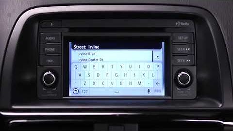 Mazda CX-5 — Navigation System- Informational Guide