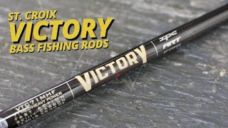 St. Croix Victory Bass Fishing Rod Tackle Breakdown 