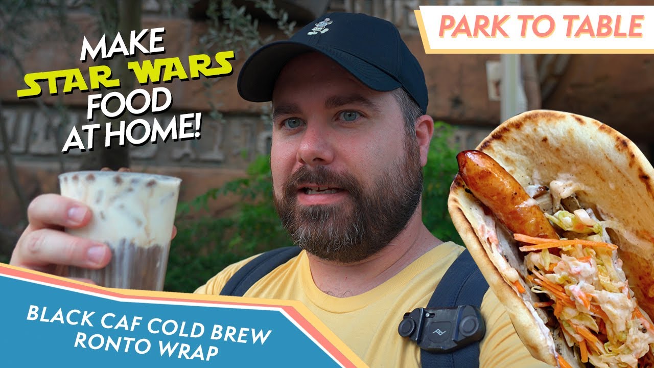 Making Galaxy's Edge Black Caf & Ronto Wrap AT HOME! | Park To Table
