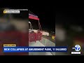 Ride collapses at amusement park in Brazil, video shows