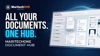 MaritechONE Document Hub | Centralized Maritime Document Management