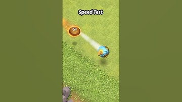 Bro Done Speed Test (Clash of Clans) | #shorts #clashofclans