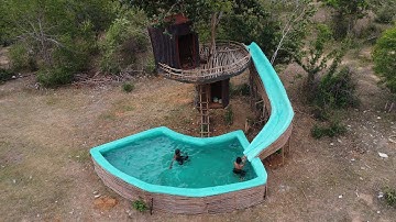 Real Life Building Secret Modern Treehouse Private Pools