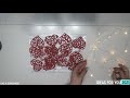 Гирлянда из сердец из клея ко дню святого Валентина (garland of hearts for valentine's day )