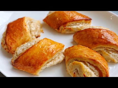 Видео рецепт Творожные булочки на кефире
