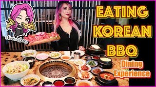 How fast can I eat an Octopus Rice Bowl - Jeong Yuk Jeom Korean BBQ Experience #RainaisCrazy