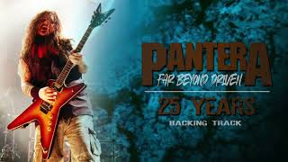 Pantera - 25 Years - Guitar Backing Track with Vocals