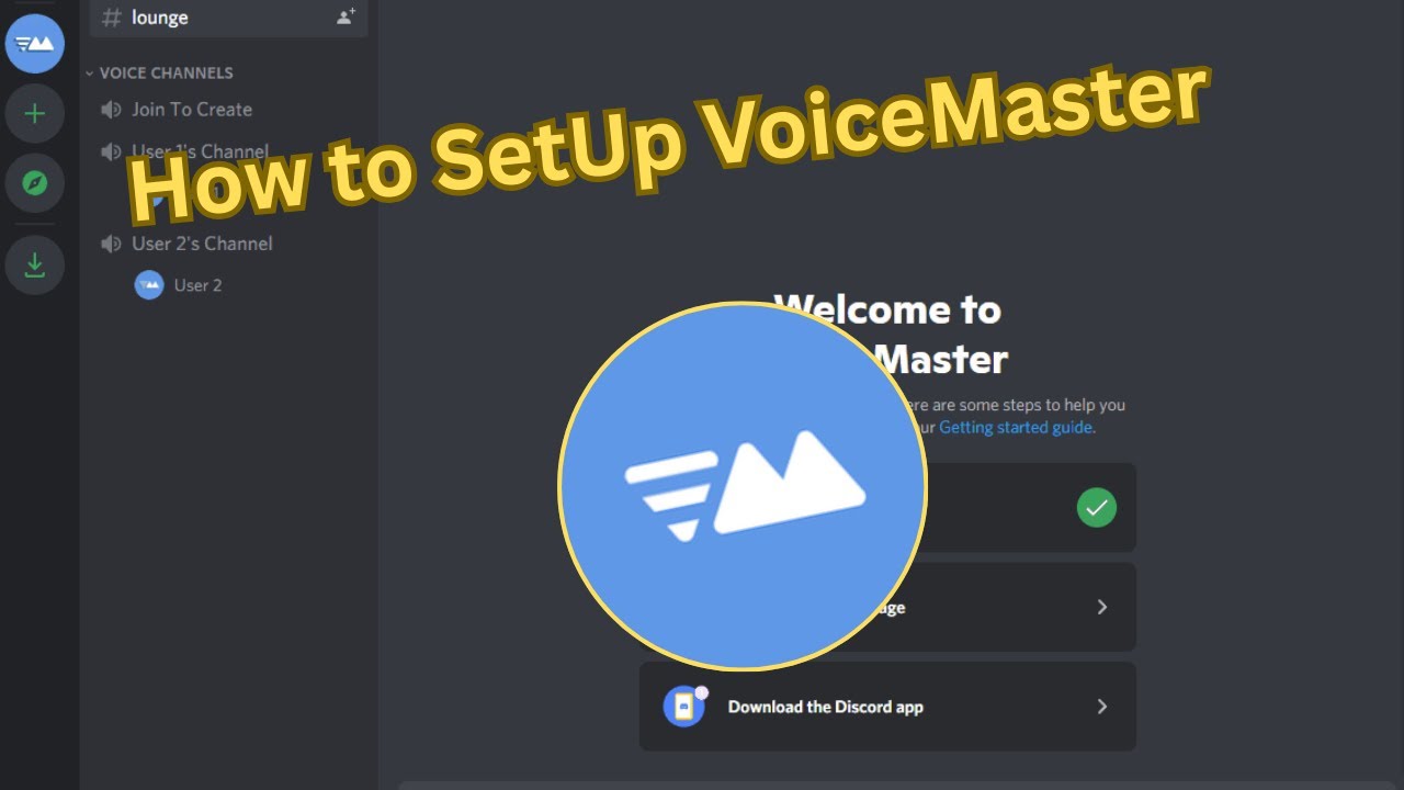 Voicemaster How to make temporary VC's in discord! (VoiceMaster) - YouTube