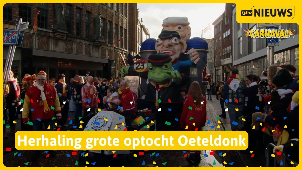 Kijk hier de grote optocht van Oeteldonk 2026 terug I Dtv Nieuws