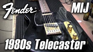 Fender Japan テレキャスター Fender Japan◇TL-40/フジゲン/1988〜1989/Made in Japan/BLK