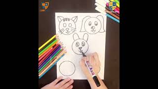 Crafting circles: Engage your imagination in this interactive DIY project!😻🎨