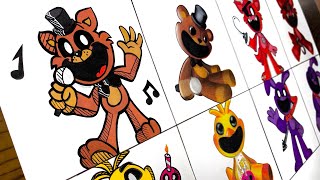 Drawing Five Nights at Freddy s in Smiling Critters [ Poppy Playtime ]